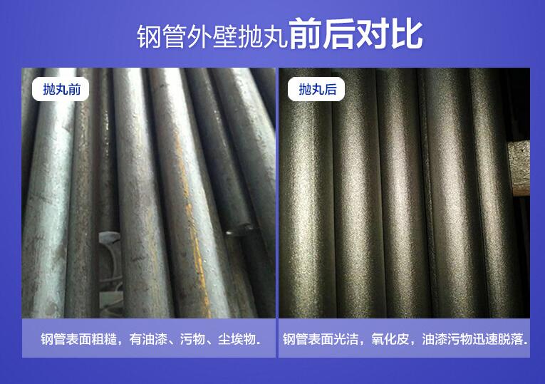 浙江：拋丸機對鋼筋除銹清理的四種方式是什么？